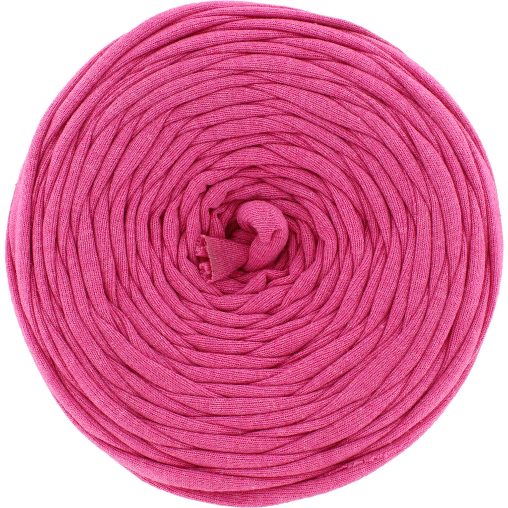 T-Shirt Yarn Virgin - PINK – The Fox Yarn Company