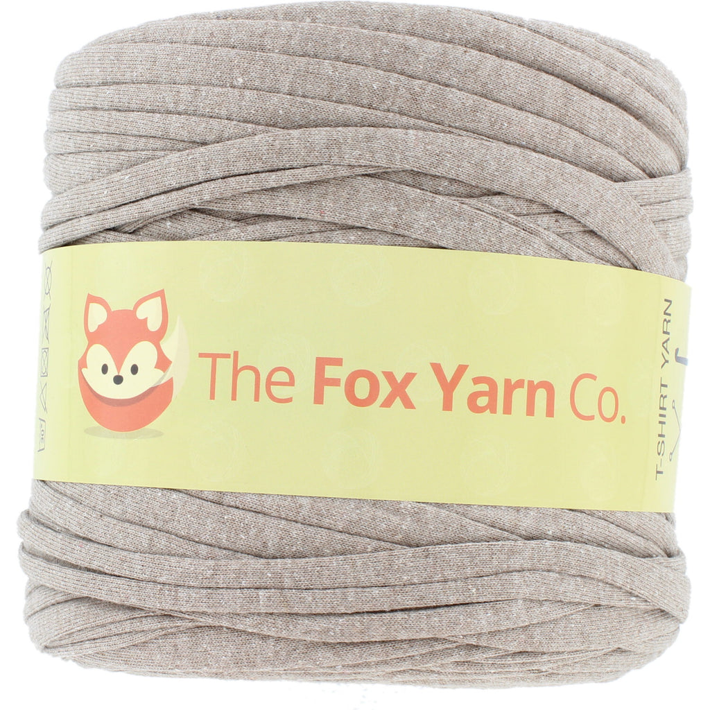 T-Shirt Yarn Virgin - COFFEE – The Fox Yarn Company