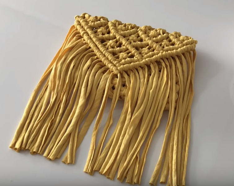 Clutch Fringe Bag