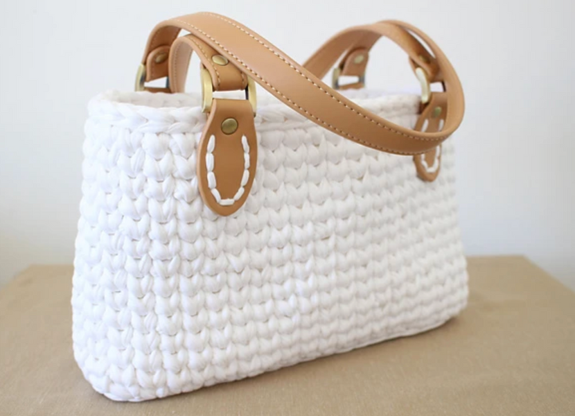 How to make a Crochet Handbag with Straps