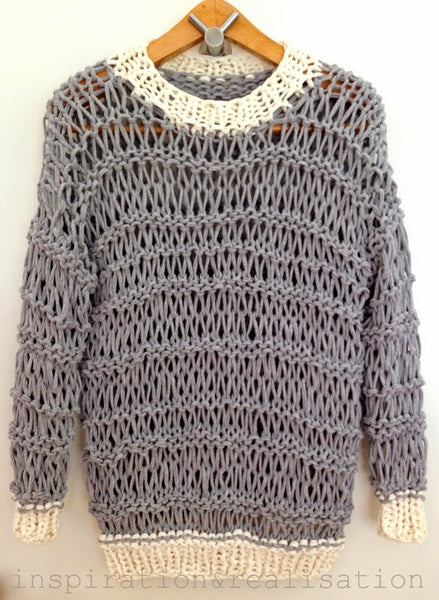 Open Knit Sweater