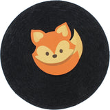 T-Shirt Yarn Lightweight Fabric Disc - BLACK