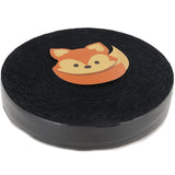 T-Shirt Yarn Lightweight Fabric Disc - BLACK