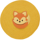 T-Shirt Yarn Lightweight Fabric Disc - MUSTARD