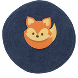 T-Shirt Yarn Lightweight Fabric Disc - DARK INDIGO