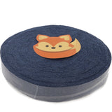 T-Shirt Yarn Lightweight Fabric Disc - DARK INDIGO