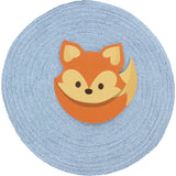 T-Shirt Yarn Lightweight Fabric Disc -LIGHT INDIGO