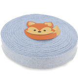 T-Shirt Yarn Lightweight Fabric Disc -LIGHT INDIGO