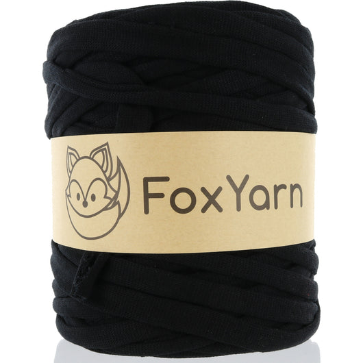 T-Shirt Yarn - Textured Black