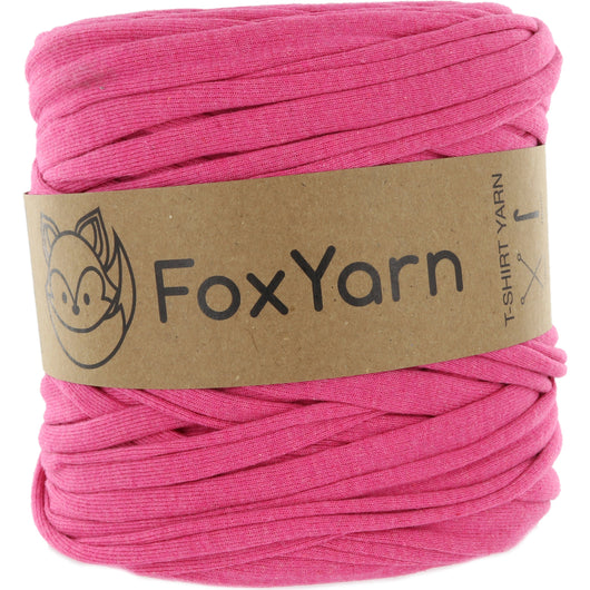 T-Shirt Yarn Virgin - PINK – The Fox Yarn Company